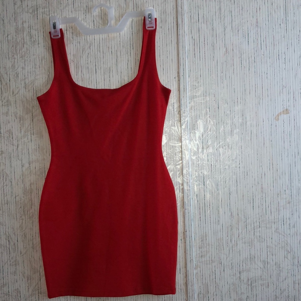 Orange/red dress